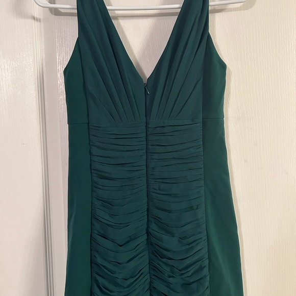 NWOT green White House black market sheath dress 2 - Picture 3 of 6